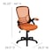 Flash Furniture Office Chair, Mesh, Orange HL-0016-1-BK-OR-GG - alternate 10